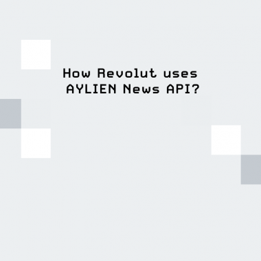 革命如何使用AYLIEN新闻API